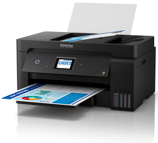 Epson EcoTank L14150 - Home Office 4in1 A3+Col; 17PPM Black; 9 PPM Col; A4 Duplex ; WI-Fi Direct; Ethernet Warranty 1 Year