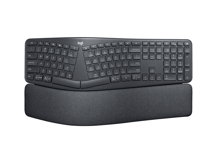 Logitech ERGO K860 for Business - GRAPHITE - BT