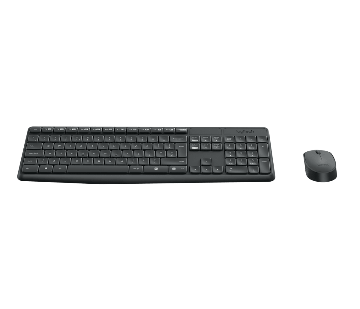 920-007931 - LOGI MK235 Wireless Keyboard and Mouse Combo - GREY - (GREY KEYS GREY BTM)