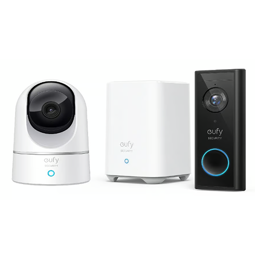 Eufy Battery Powered Video Doorbell 2K Kit + Indoor Cam - Guards On Duty Shop
