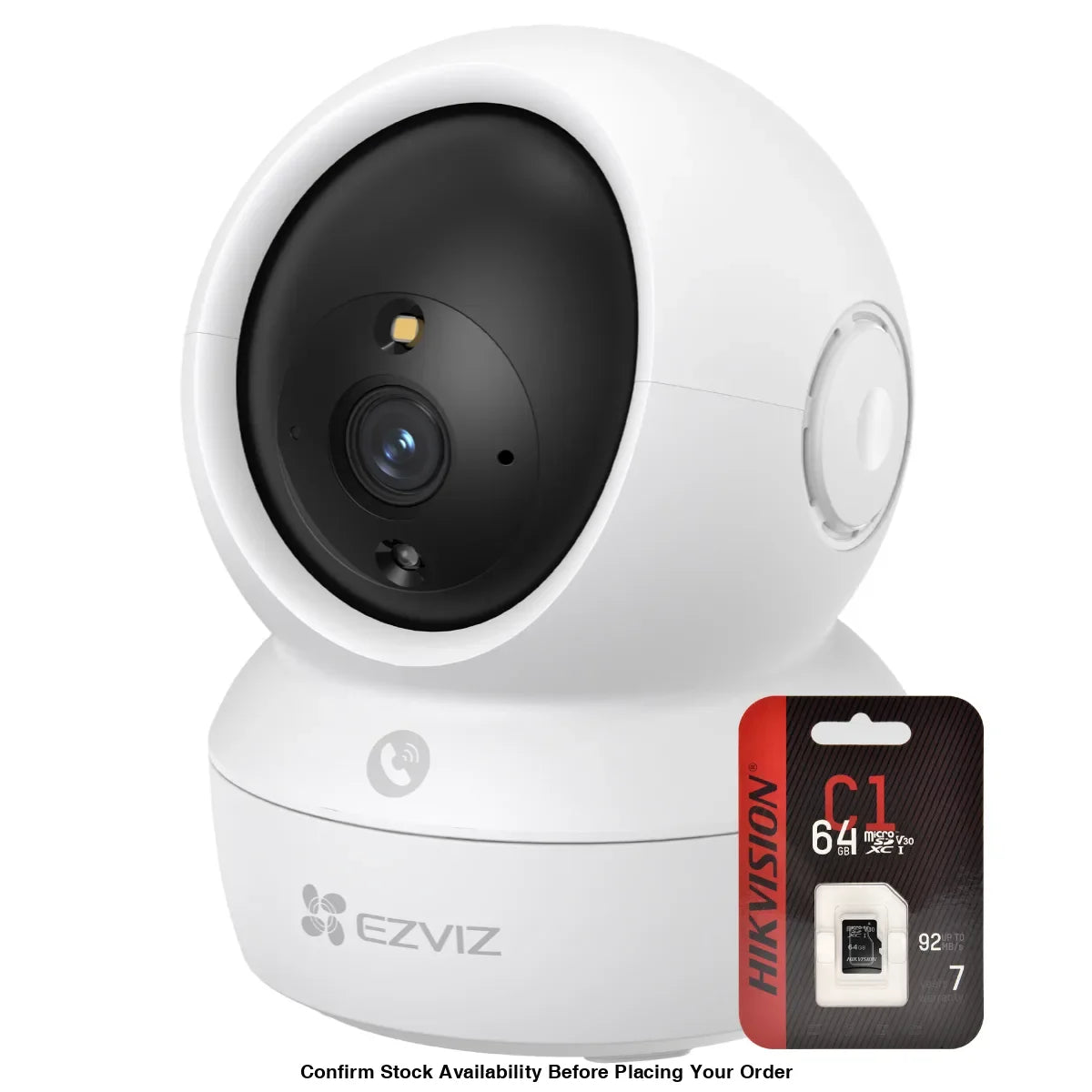 EZVIZ H6C Pro 2K+ Pan Tilt WiFi Camera (4MP)