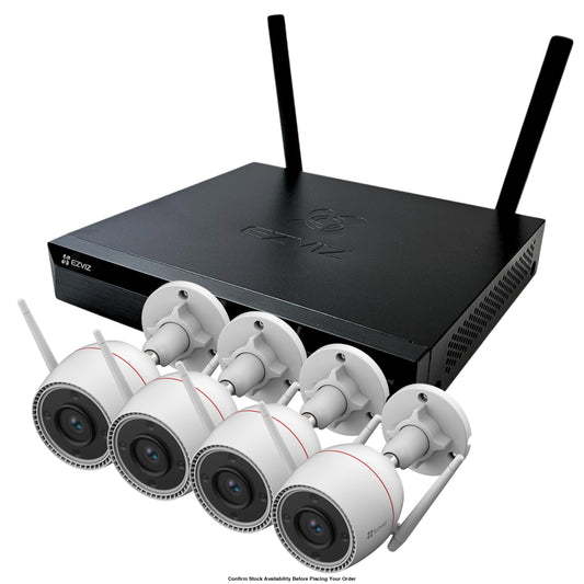EZVIZ Smart Home 8ch NVR/ 4 Camera 2K Kit (1TB HDD Included)