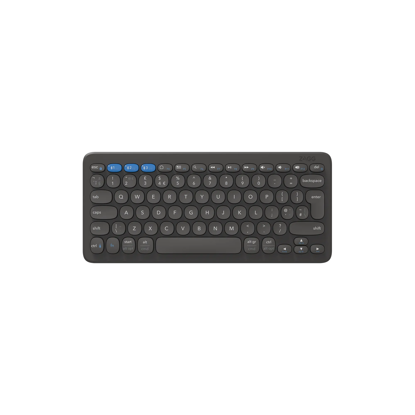 ZAGG Pro Keyboard 12 inch-Charcoal-UK