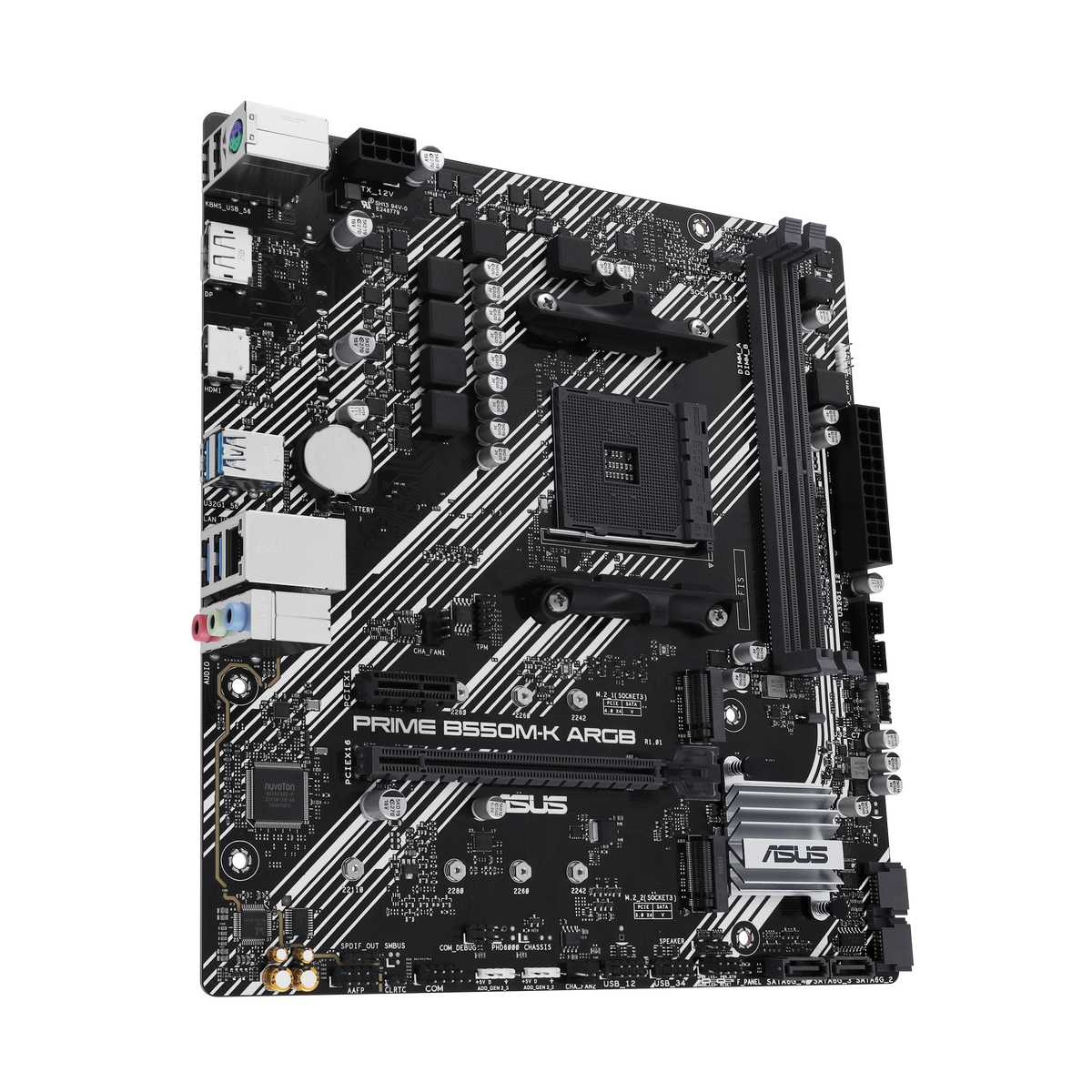 ASUS Motherboard/mATX/AM4/DDR4/2xDIMM/Max.64GB/1xPCIe 4x16/1x PCIe3x16/1xPCIe3x1/2xM.2/4xSATA/1xDP/1xHDMI/RAID.