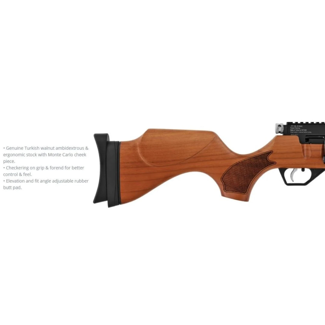 Hatsan air rifle hydra qe 177/5.5 (2 barrels)