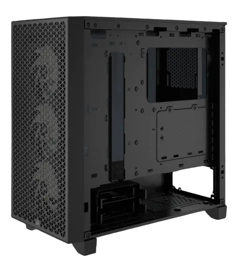 3000D RGB AIRFLOW Black Mid-Tower PC Case; 2x 3.5'' |  2x 2.5'' Drive Bays; Up to 360mm Radiator compatible; 3x 120mm fan incl