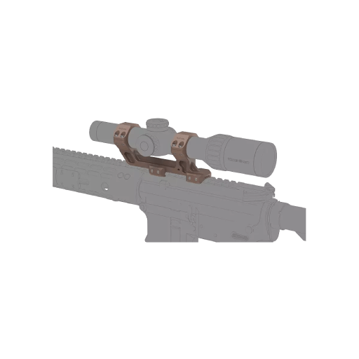 Vector Optics 30mm 1-Piece Extended Picatinny AR Mount XASR-3035 Coyote Fde