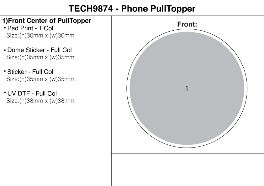Phone PullTopper