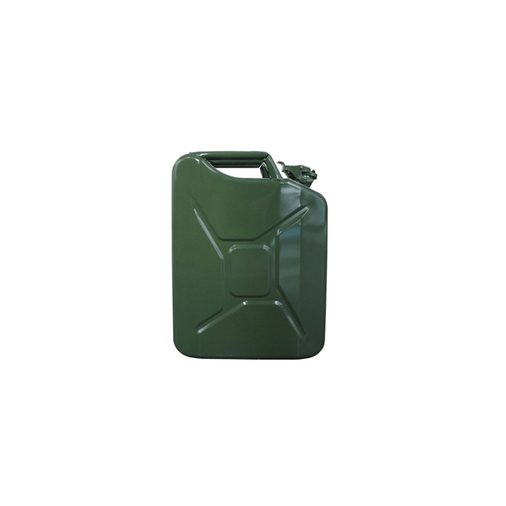 Green Metal Jerry Can - 10 Litre
