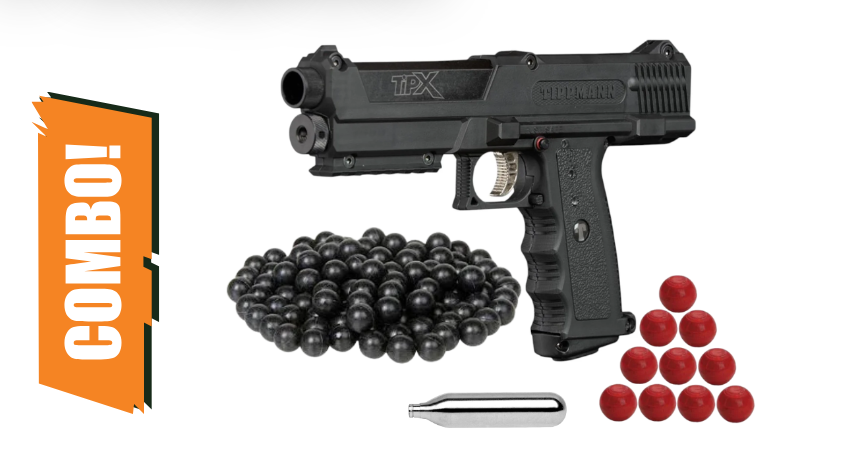 Tippmann Tipx Pistol Black Combo