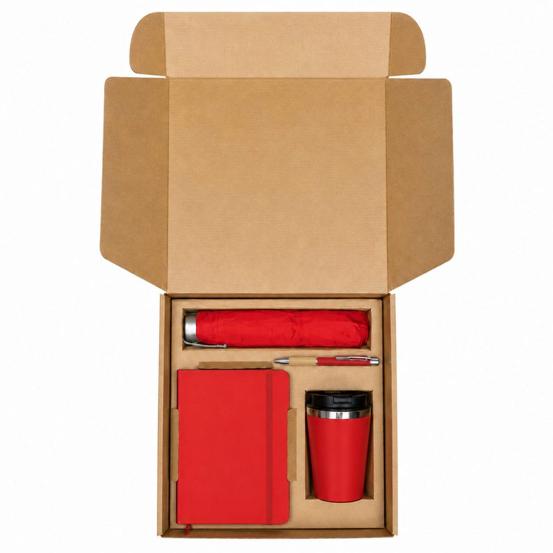 Workday Essentials Gift Set - Red