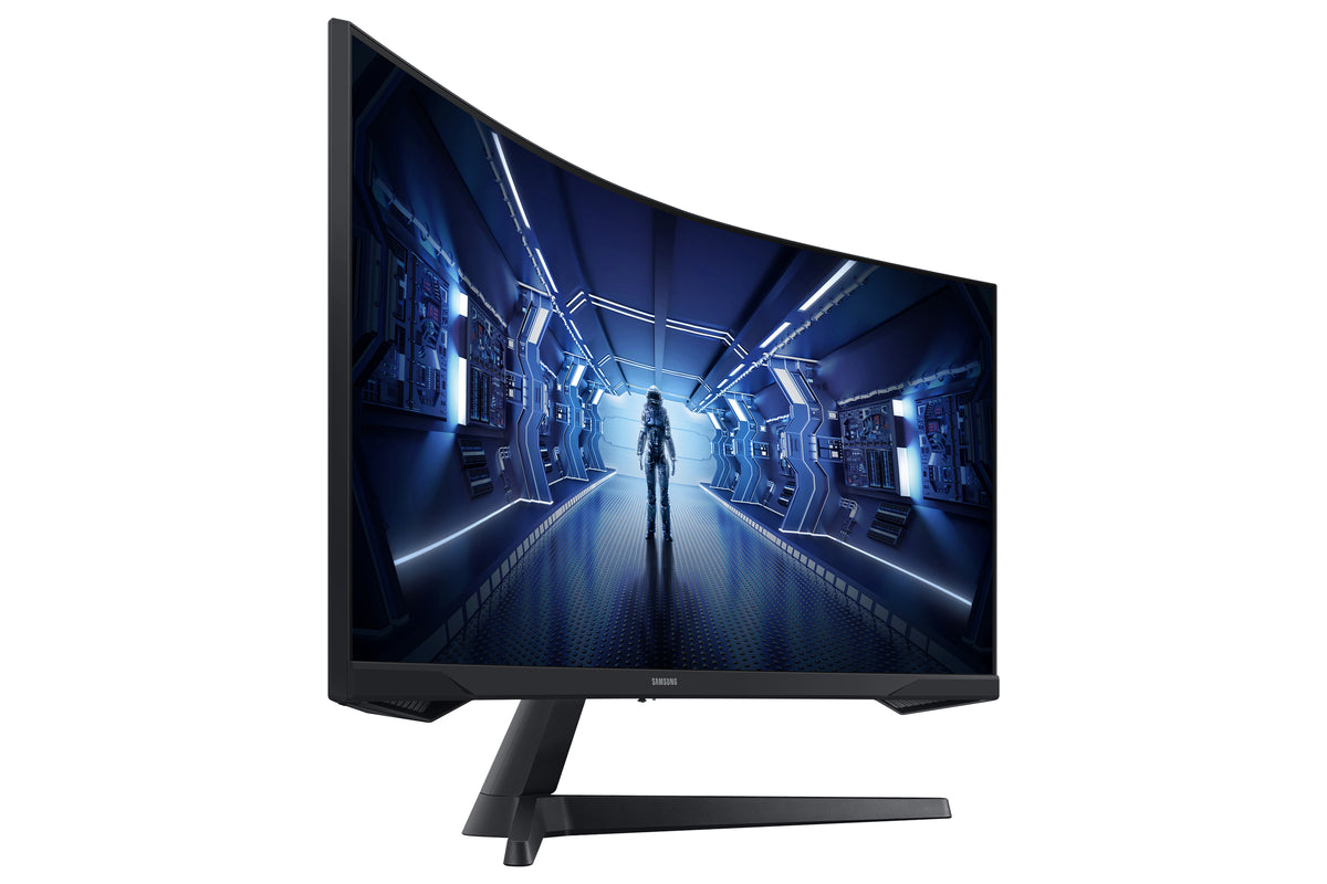 Samsung LC34G55TWW 34'' Odyssey G5 Ultra WQHD Curved Monitor; 21:9; 1000R; 3440X1440 Resolution; Max 165Hz; 2500:1 Static; 1ms (