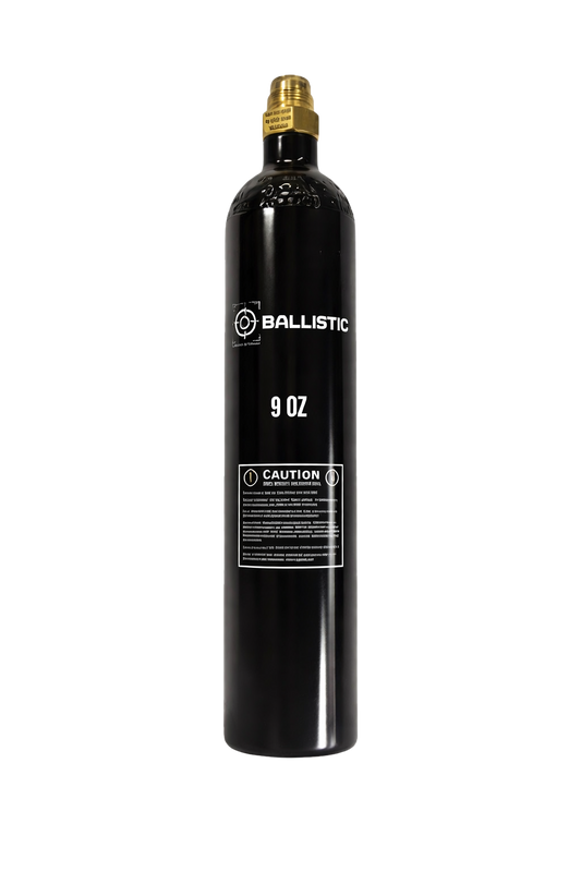 Paintball Ballistic CO2 9oz Bottle