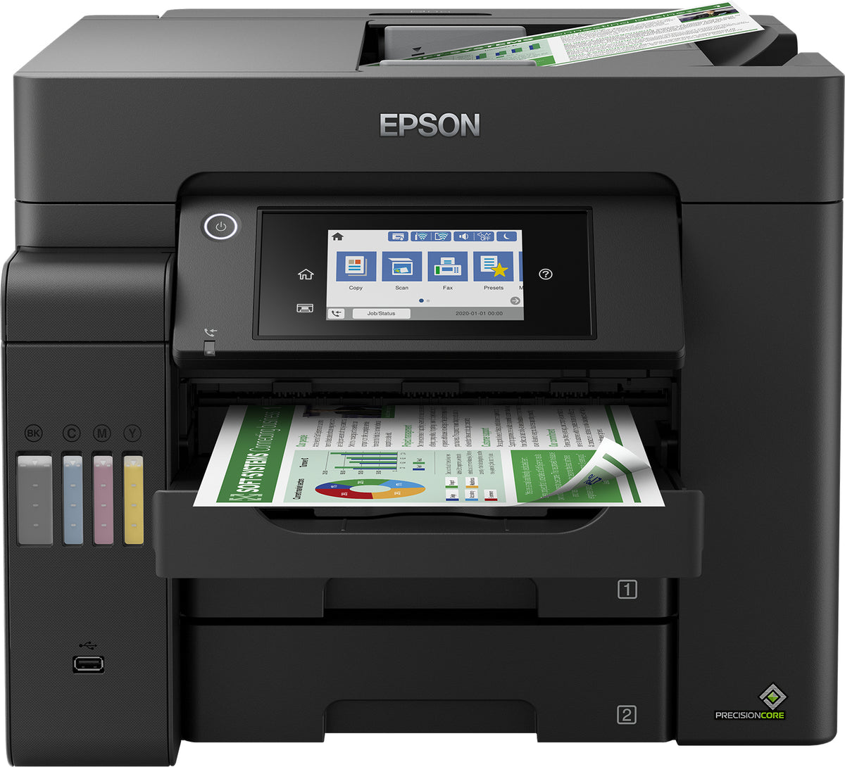 Epson EcoTank L6550-Office Workgroup; 4in1 A4 Col;32PPM Black;22PPM Colour;50 ADF;Duplex; Wi-Fi Direct;Ethernet; Warranty 1 year