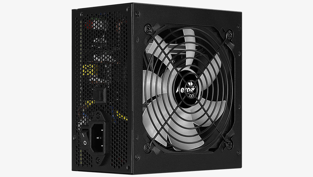 Aerocool KCAS PLUS Gold 850W RGB PSU - ATX 24 PIN; 2x 4+4PIN CPU; 8x SATA; 4x PATA; 3x PCIe 6+2PIN.