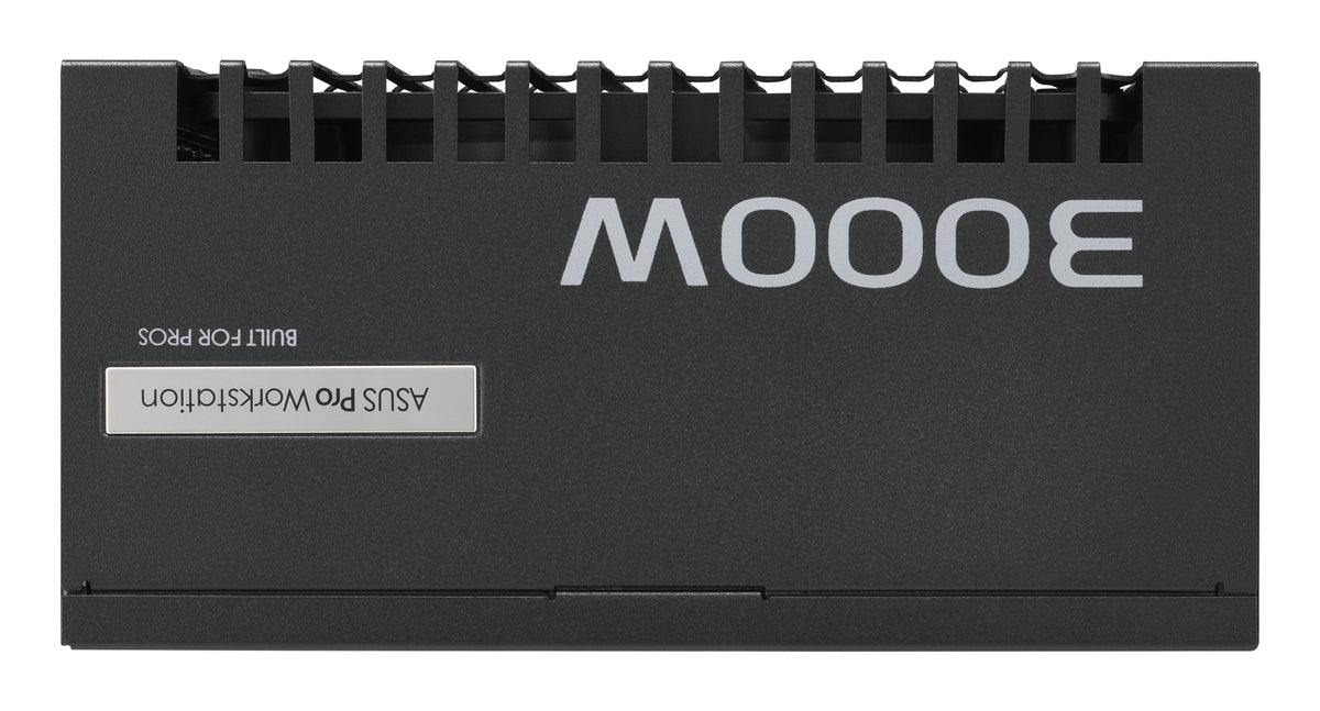 'ASUS PSU/3000W/Fully modular/80 Plus Platinum/10 years warranty.