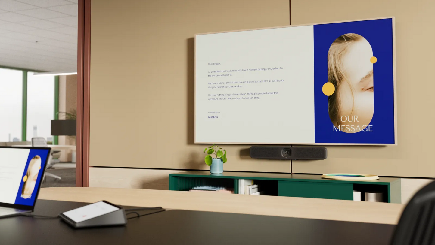 Logitech MeetUp 2 All-in-one Conference Cam for Small Conference Rooms and Huddle rooms