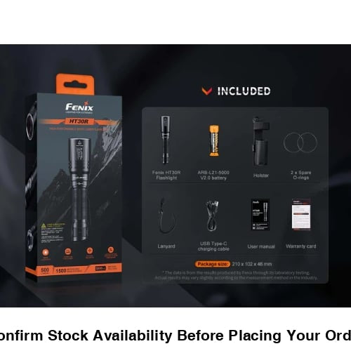 FENIX HT30R LED FLASHLIGHT - Guards On Duty Shop