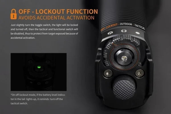 FENIX TK35UE LED FLASHLIGHT BLACK
