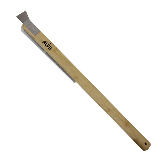 Alva Pizza Oven Brush with Scraper - Guards On Duty Shop & Security Guards