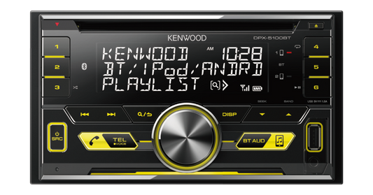 Kenwood DPX-5100BT 2-Din CD Receiver with Bluetooth