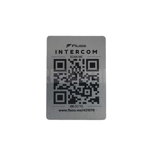 Fluss Smart Intercom - A4 QR - AV