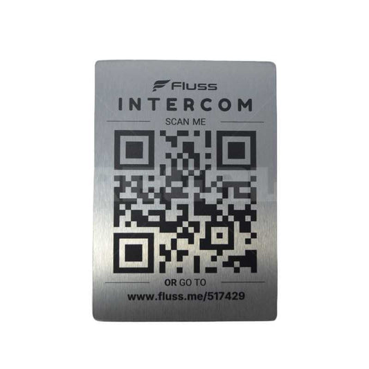 Fluss Smart Intercom - A5 QR - AV