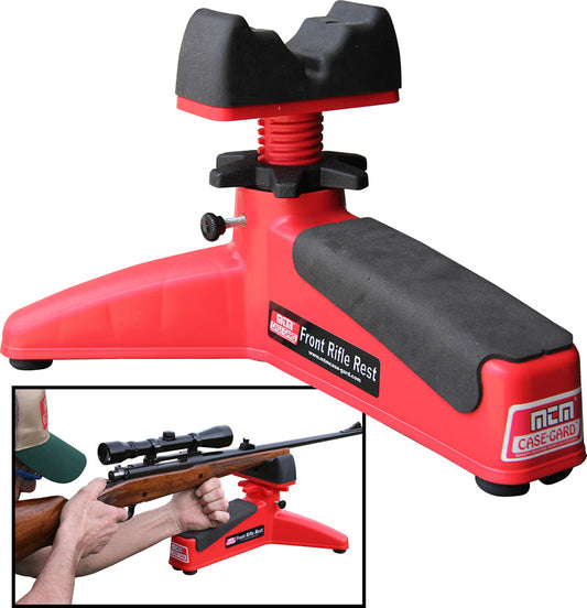 MTM FRONT RIFLE REST RED — MTM-FRR-30