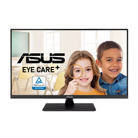 ASUS VP327Q Eye Care Monitor – 31.5-inch; 4K UHD (3840 x 2160); 99% sRGB; HDR-10; Adaptive-Sync; DisplayPort; HDMI; Flicker Free