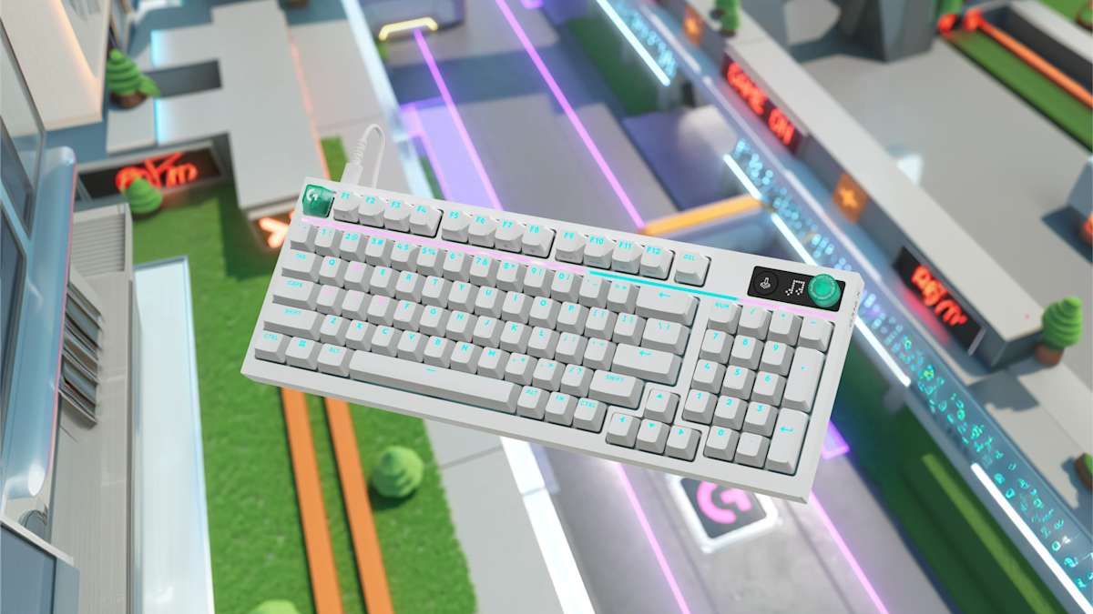 G316 X 98 Mechanical Wired Gaming Keyboard - WHITE - US INT'L
