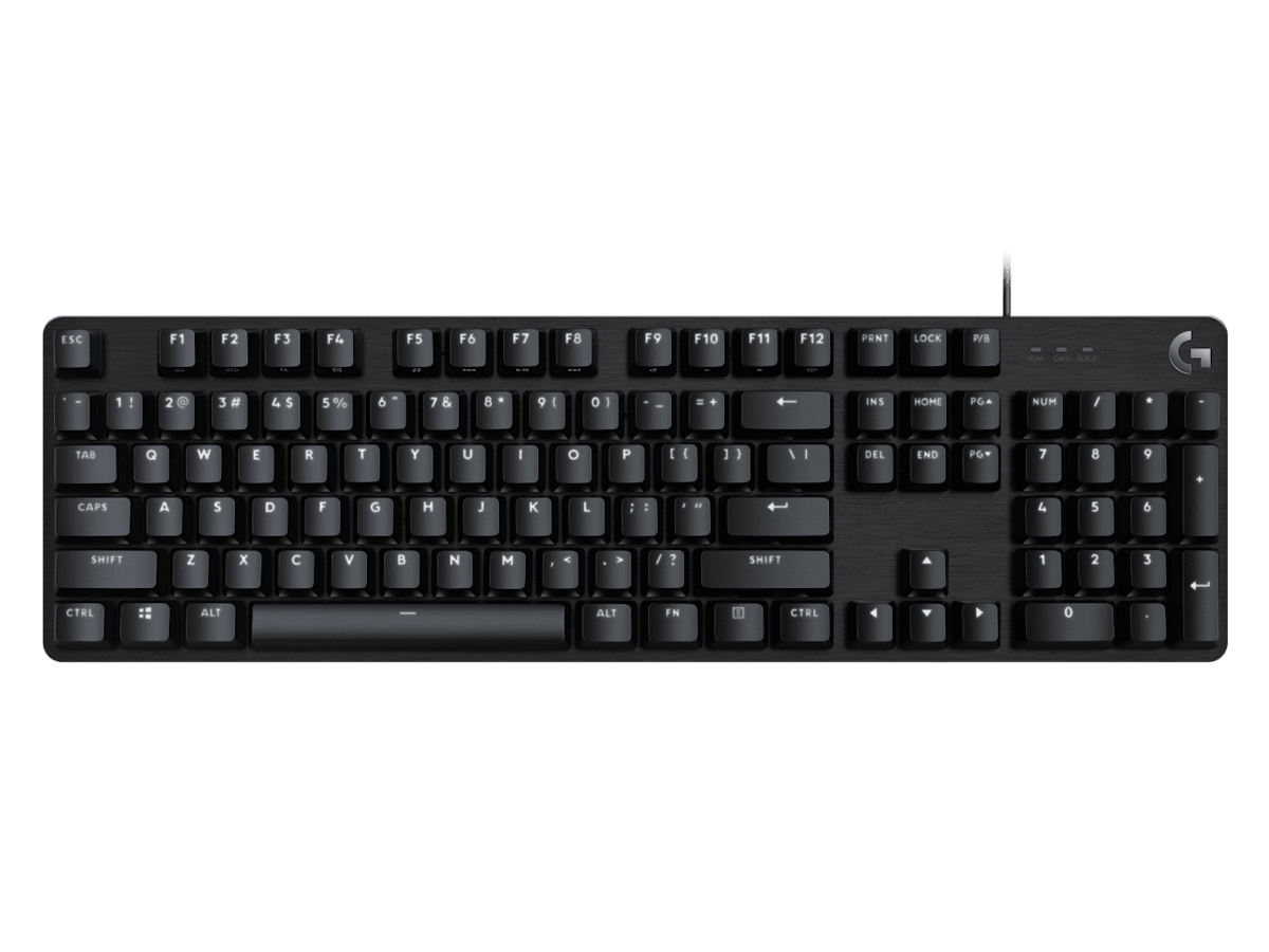 G413 SE - BLACK - US INT'L - USB - N/A - INTNL-973 - TACTILE SWITCH