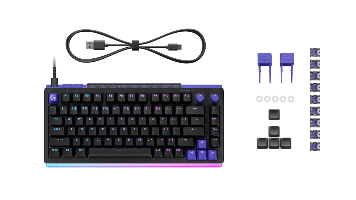 Logitech G512 X 75 Gaming Keyboard Tactile - Black