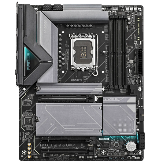 GIGABYTE Intel® Z890 Chipset for LGA 1851; 4x DDR5; 4x M2; USB4® USB Type-C®/DP; ATX.