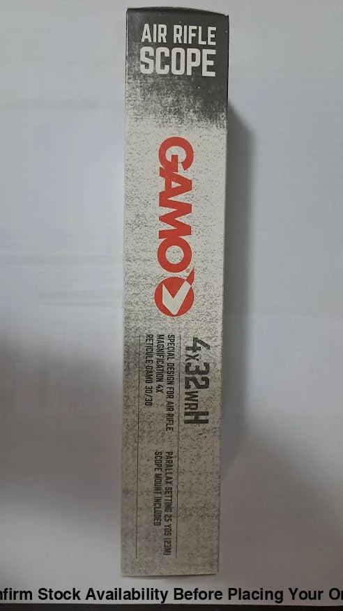 Gamo 4×32 AO Riflescope With Rings (On Special) - Gamo Riflescope With Ring