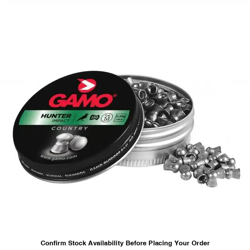 Gamo Hunter Pellets – 4.5mm 500 Bulk Buy X 10 Tins - Guards On Duty Shop