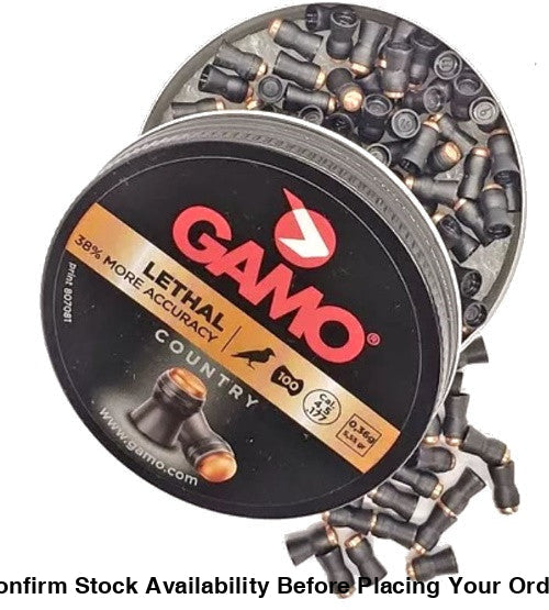 Gamo Lethal Lead Free Airgun Pellets – 4.5mm, 100 Pellets (Bulk Buy 10 X Tins)