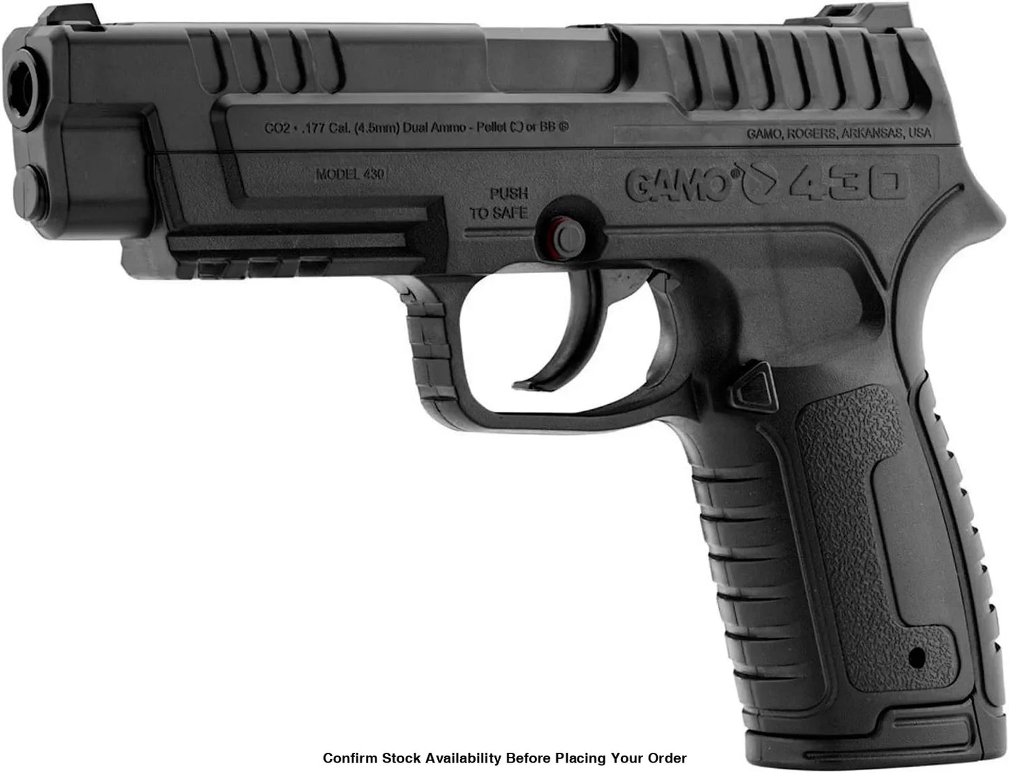 Gamo P430 CO2 Dual Ammo Air Pistol - Gamo P430 CO2