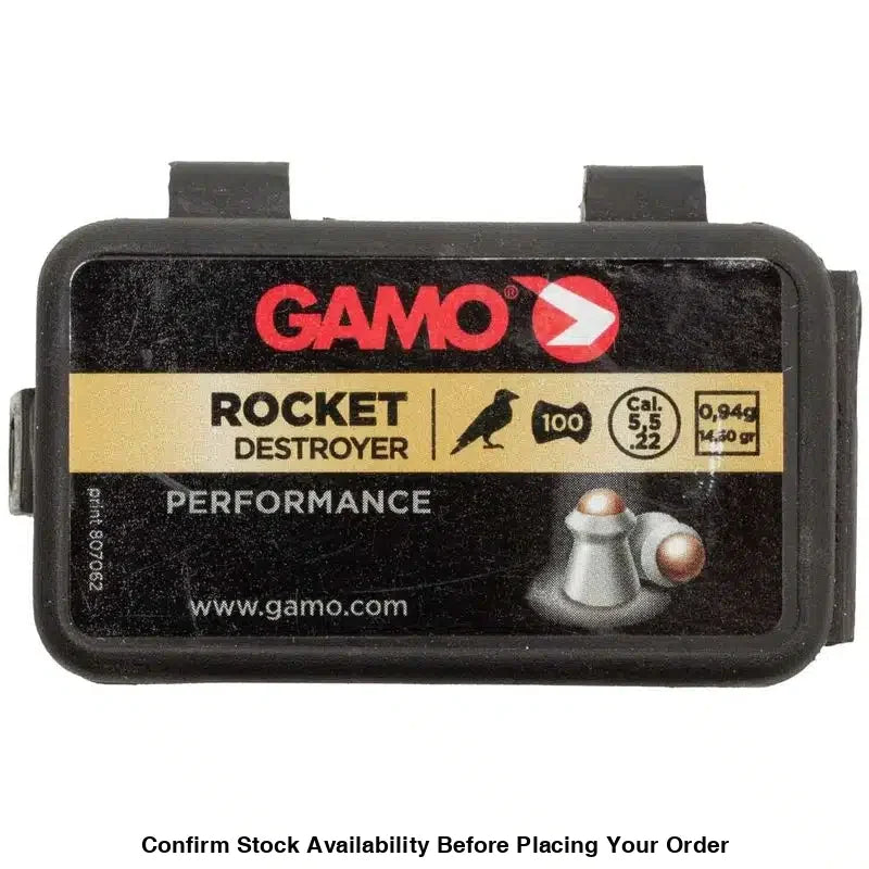 Gamo Rocket Pellets – 5.5mm (Pack of 100) Bulk Buy 10 X Packs