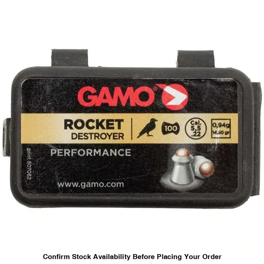 Gamo Rocket Pellets – 5.5mm (Pack of 100) Bulk Buy 10 X Packs