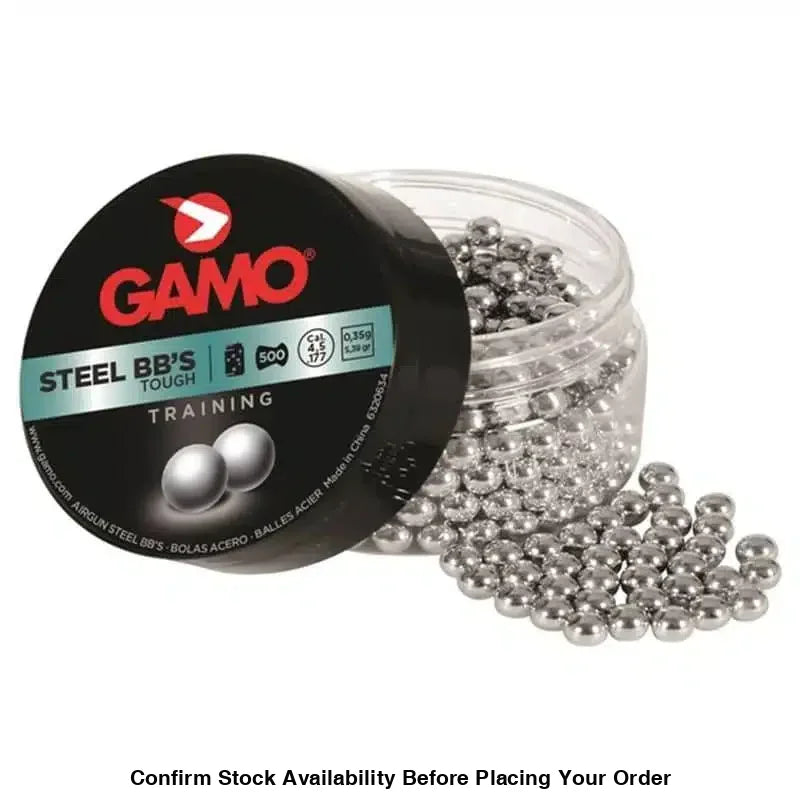 Gamo Steel BB’s Pellets – 4.5mm (Pack of 250) Bulk Buy 10 X Tins