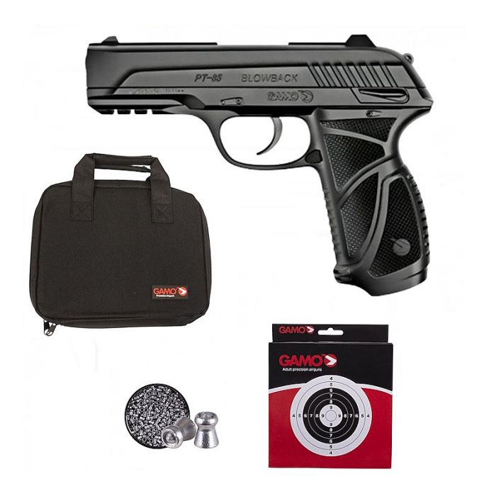 Gamo PT-85 Blowback CO2 Air Pistol Pack - Guards On Duty Shop & Security Guards