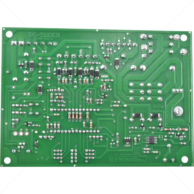 Gemini 12V DC Slider PCB SEL L90451