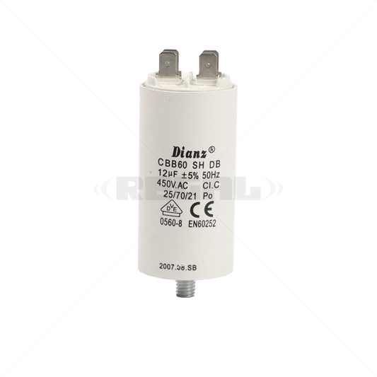 Gemini Capacitor 10/12uF 400VAC AC