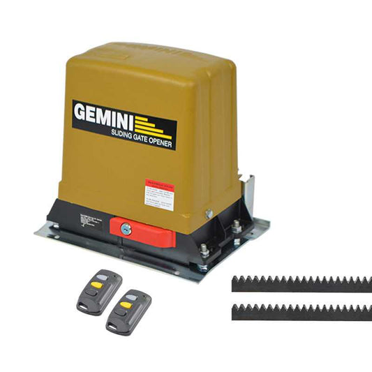 Gemini DC Slider+Batt+2x TX3+4m S/Rack
