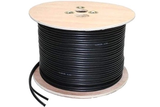 Generic Cable Coaxial RG59 300m Black 0.5mm