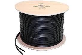 Generic Cable Coaxial RG59 100m Black 0.5mm