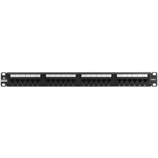 Generic Patch Panel - 24 Ports - CAT 6