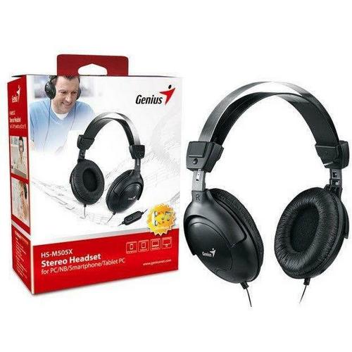 GENIUS HEADSET, HS-M505X FULL EAR H/BAND - Guards On Duty Shop