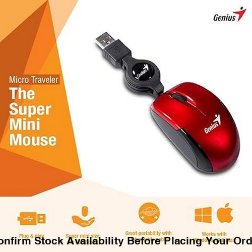GENIUS MM USB OP MICRO TRAVELER RUBY - Guards On Duty Shop