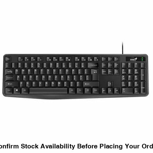 GENIUS USB KB-117 BLACK KEYBOARD *NEW* - Guards On Duty Shop